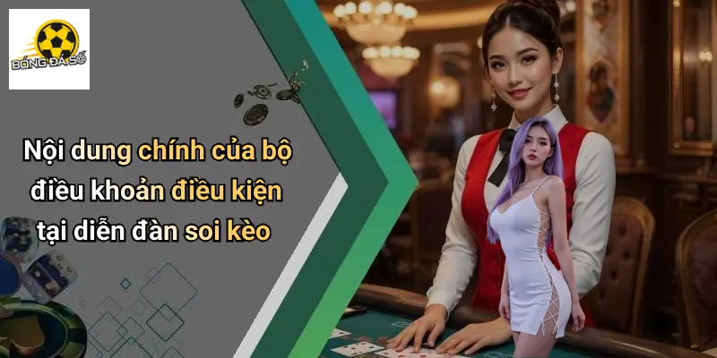Nội dung chính của bộ điều khoản điều kiện tại diễn đàn soi kèo