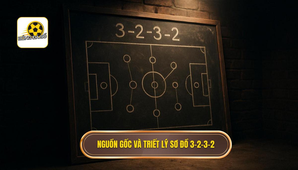 Nguồn gốc và triết lý cốt lõi của sơ đồ 3-2-3-2