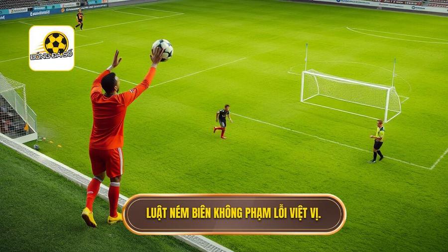 Quy định chính thức của FIFA về việt vị khi nhận bóng từ quả ném biên