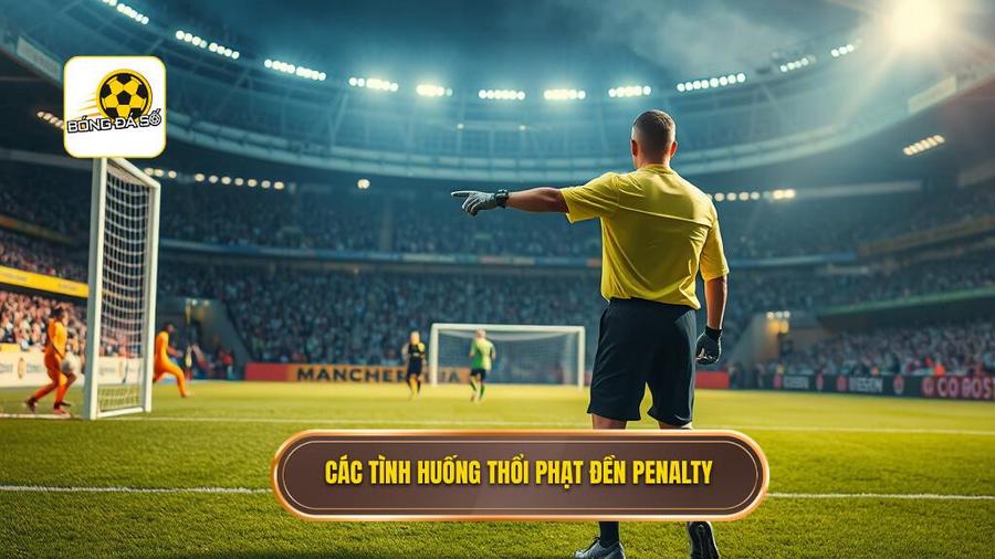 Các trường hợp bị thổi phạt đền (Penalty)