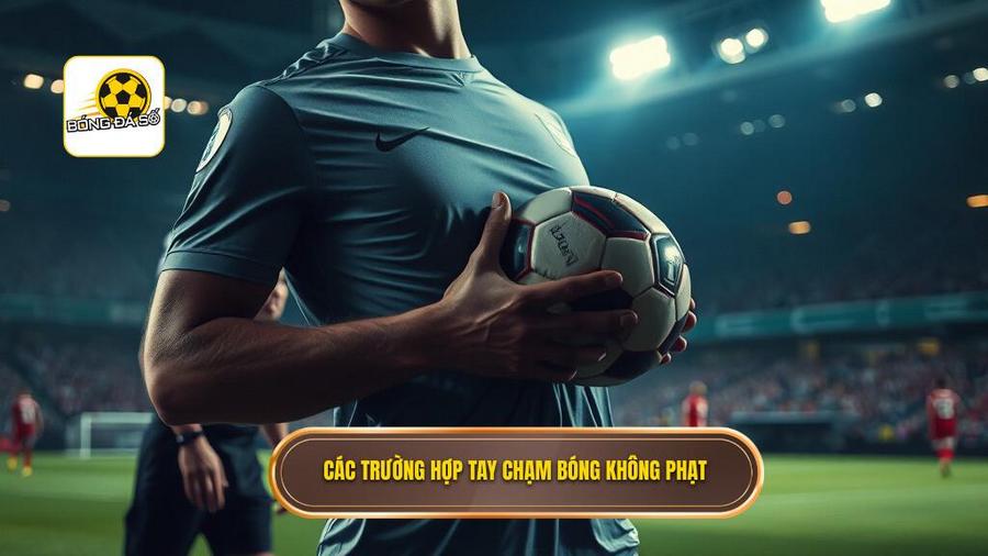 Các trường hợp cụ thể: Khi nào tay chạm bóng không bị phạt?
