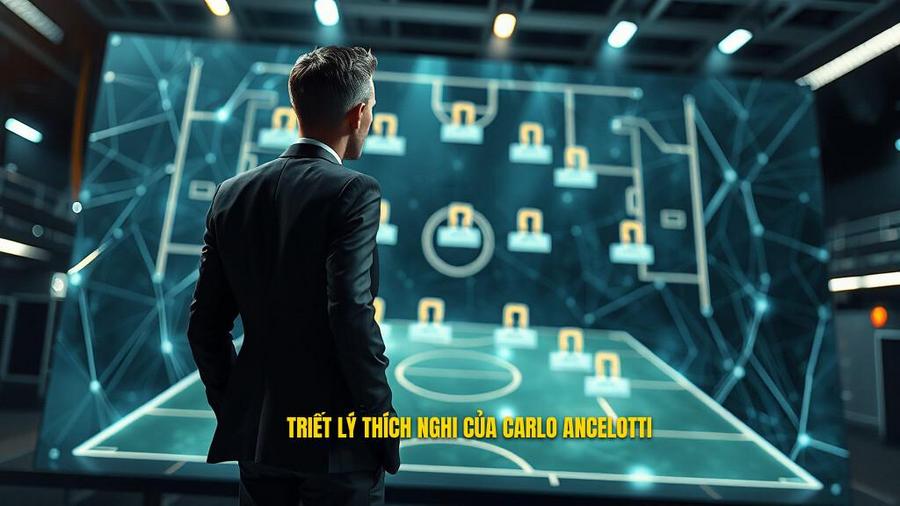 1. Triết lý thích nghi của Carlo Ancelotti