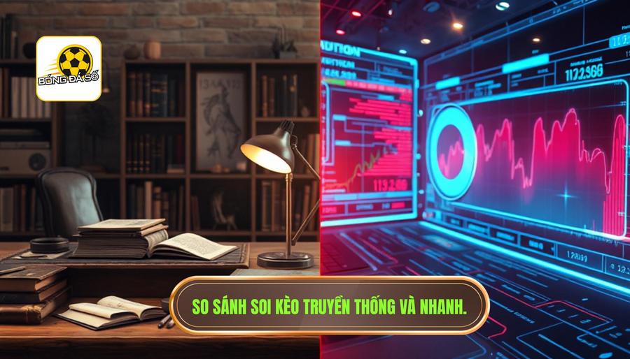 Bảng so sánh giữa Soi kèo truyền thống và Soi kèo nhanh – chốt kèo gọn